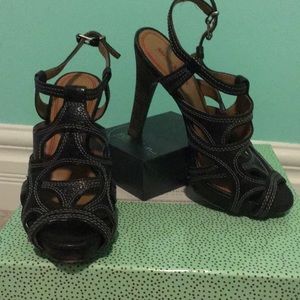 Black Sandal Heels size 6.5